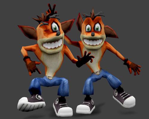 Crash Bandicoot (rigged) preview image